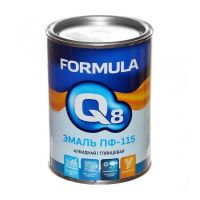 Эмаль ПФ-115 FORMULA Q8 Черная 1,9 кг
