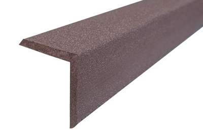 Уголок ДПК NauticPrime, 57*57*3000мм брашинг, корич.